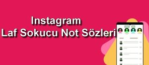 Instagram Laf Sokucu Not Sözleri
